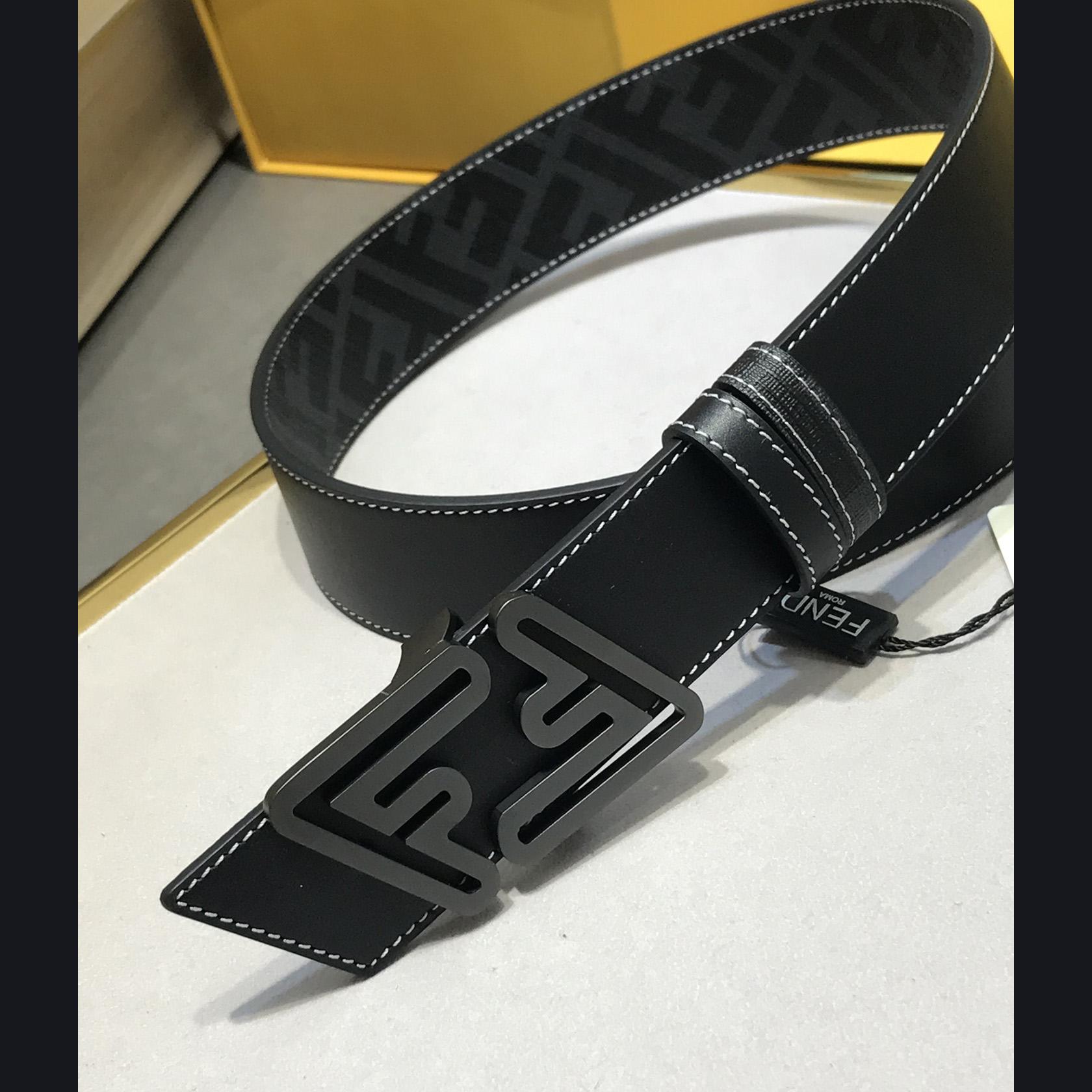 Fendi Leather Belt - DesignerGu