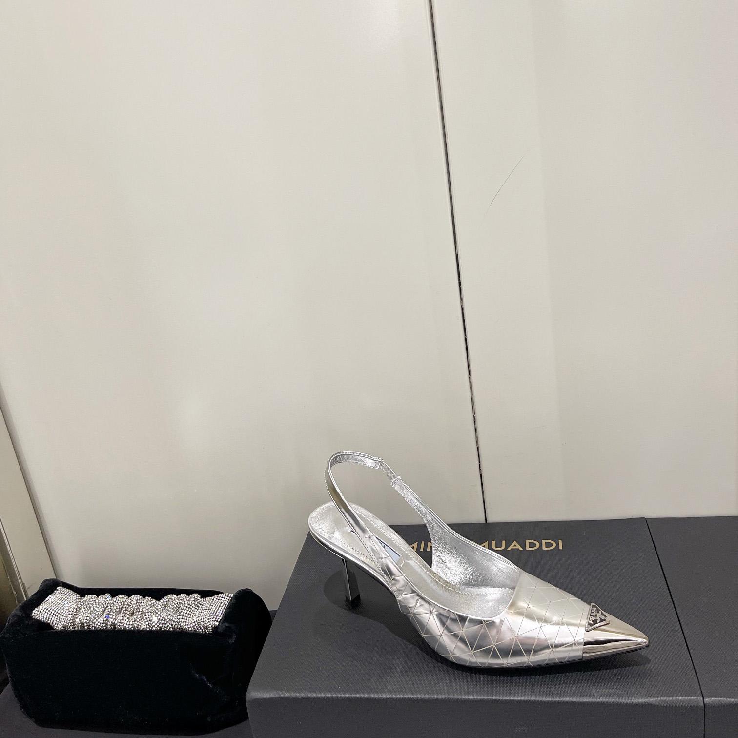 Prada 75mm Slingback Pump - DesignerGu