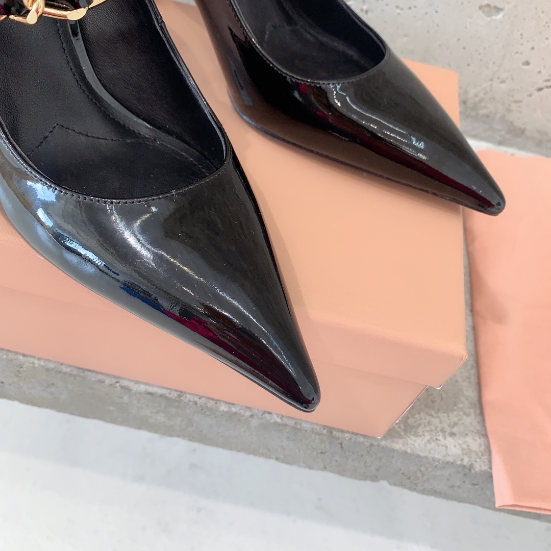 Miu Miu Patent Leather Pumps - DesignerGu