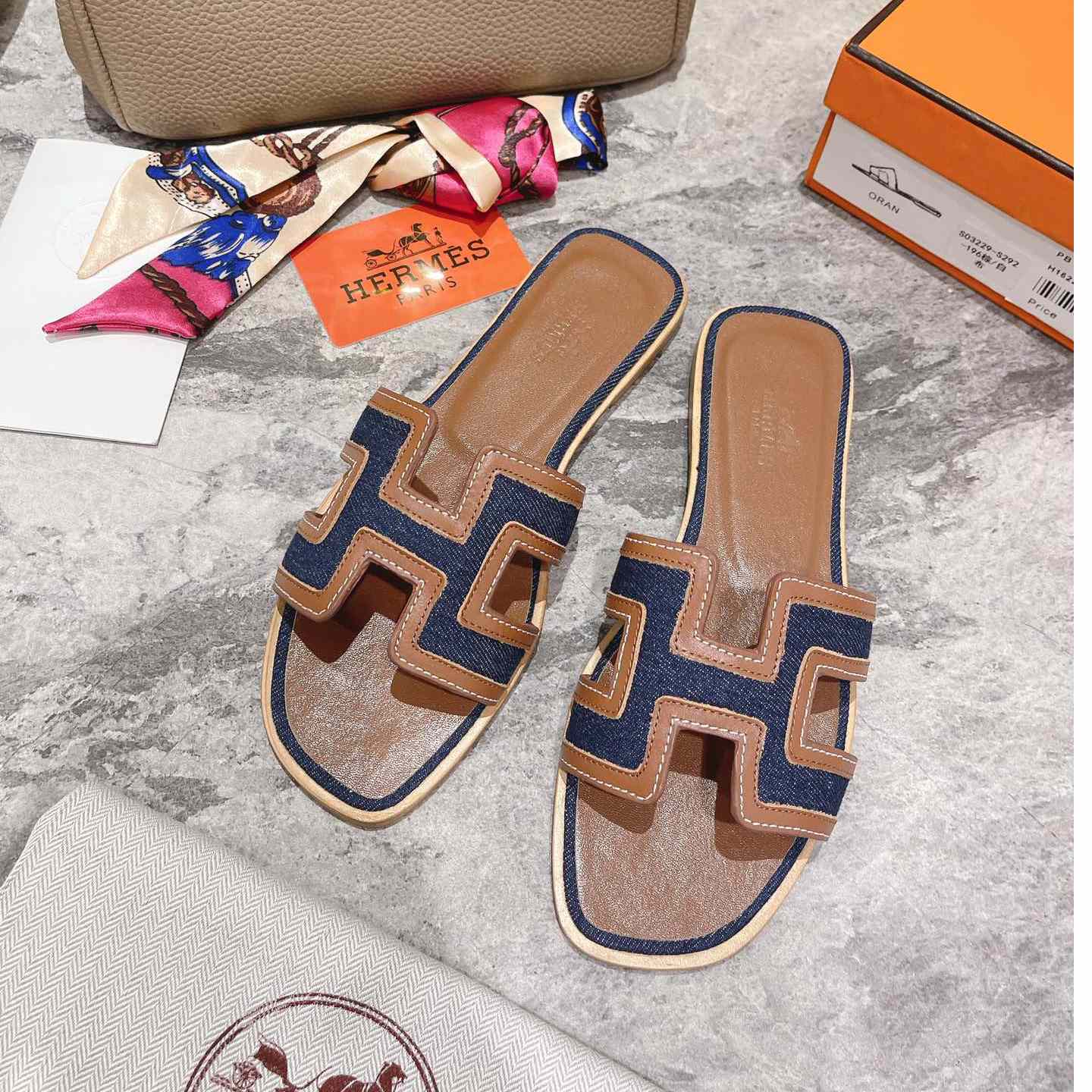 Hermes Oran Sandal - DesignerGu