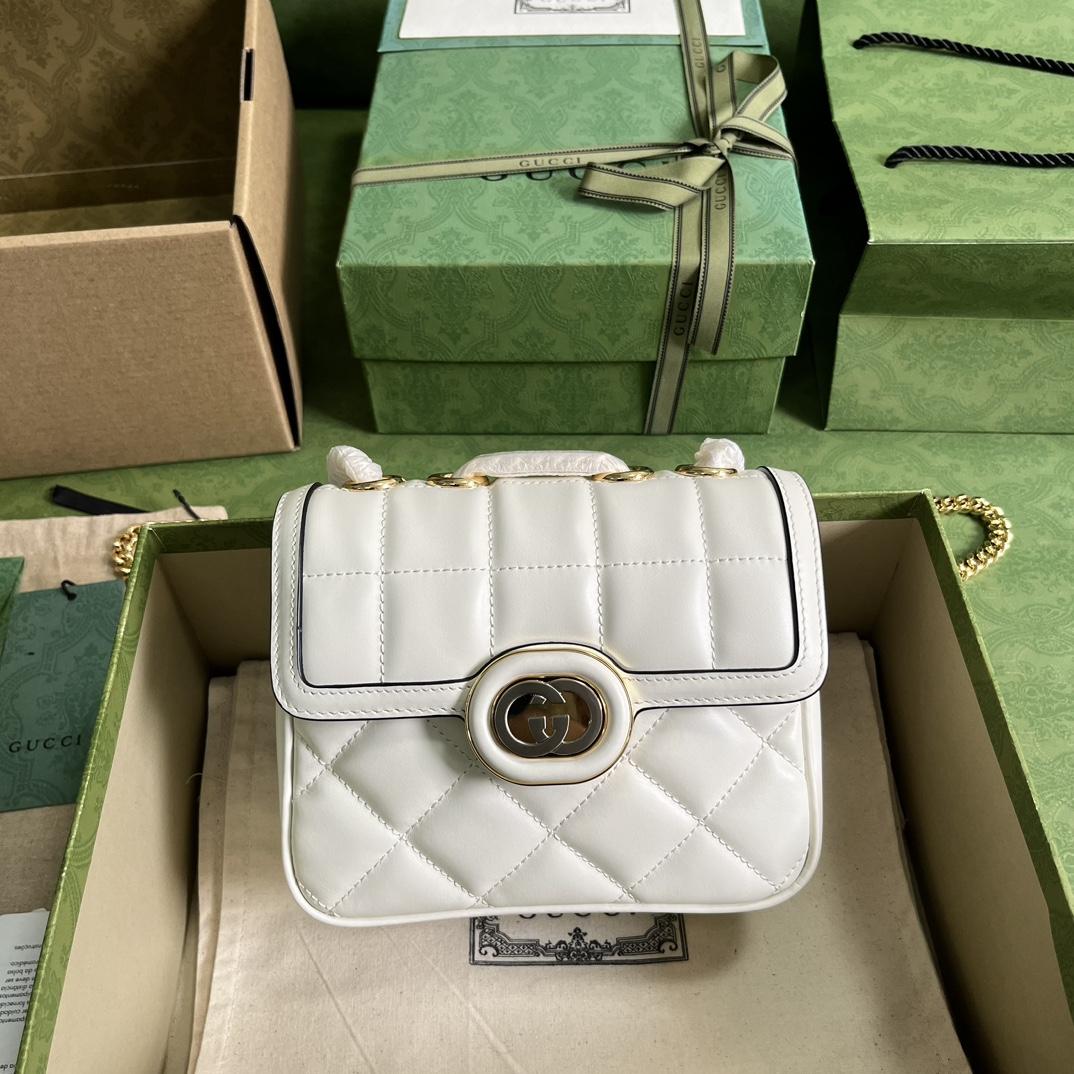 Gucci Deco Mini Shoulder Bag (18-14.5-8cm) - DesignerGu