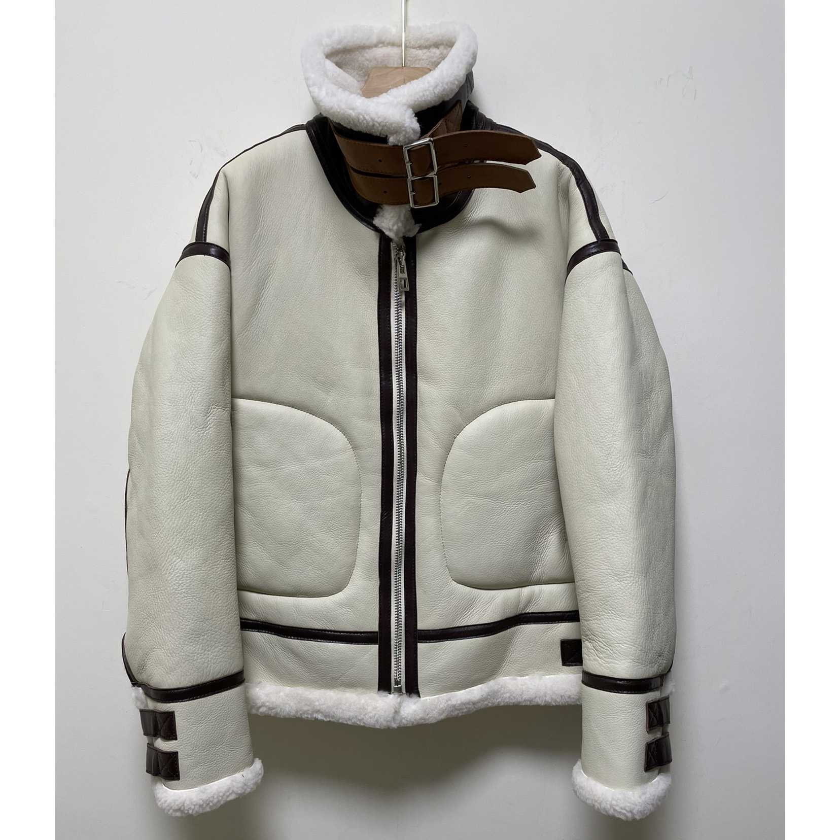 Loewe Aviator Jacket In Shearling - DesignerGu