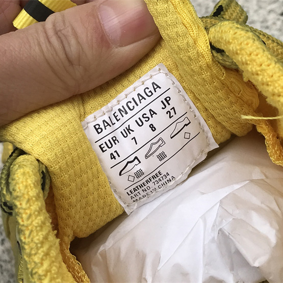 Balenciaga 3XL Trainers In Yellow - DesignerGu