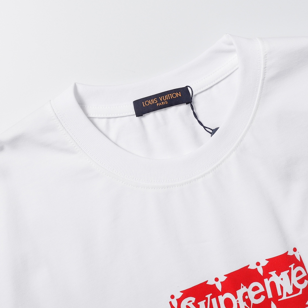 Supreme x Louis Vuitton Box Logo T-Shirt - DesignerGu