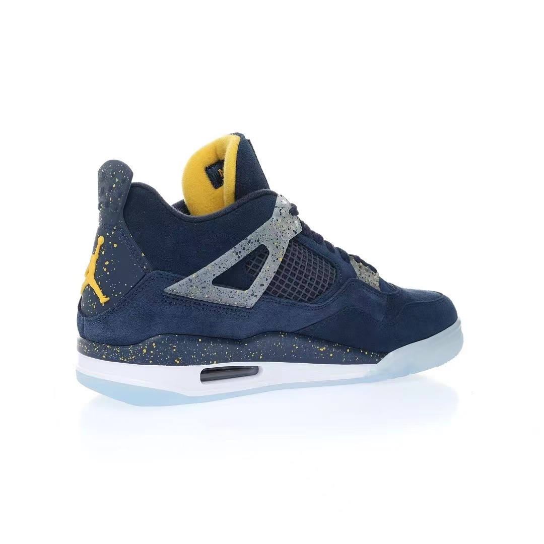 Nike Air Jordan 4 Retro PEUniversity of Michigan Sneaker      Ct8532-148 - DesignerGu