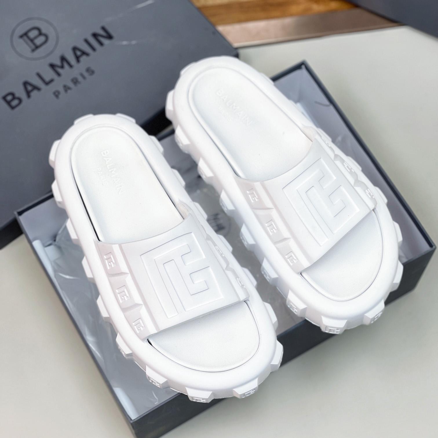 Balmain Ari Flat Mules - DesignerGu