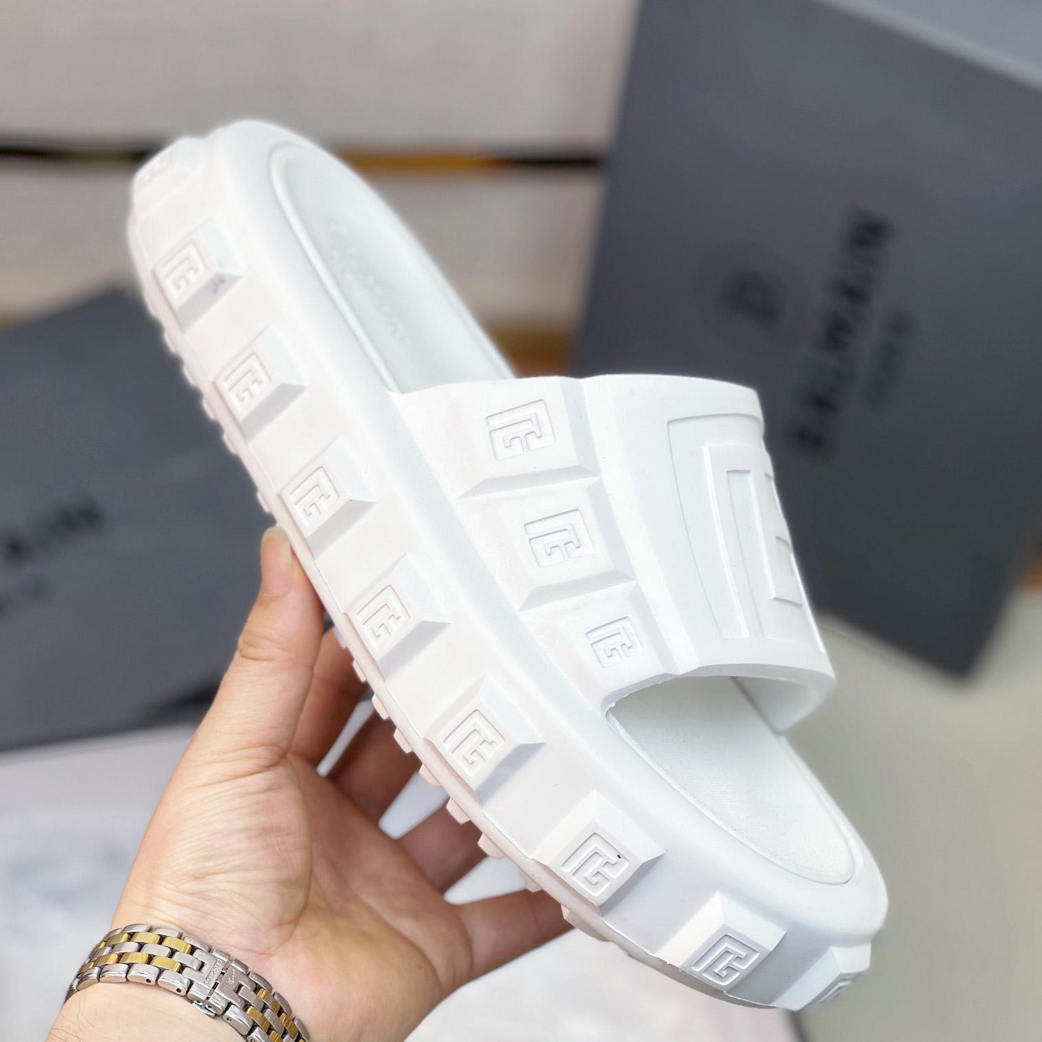 Balmain Ari Flat Mules - DesignerGu