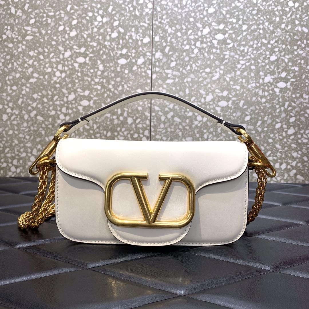 Valenti Locò Small Shoulder Bag In Calfskin - DesignerGu