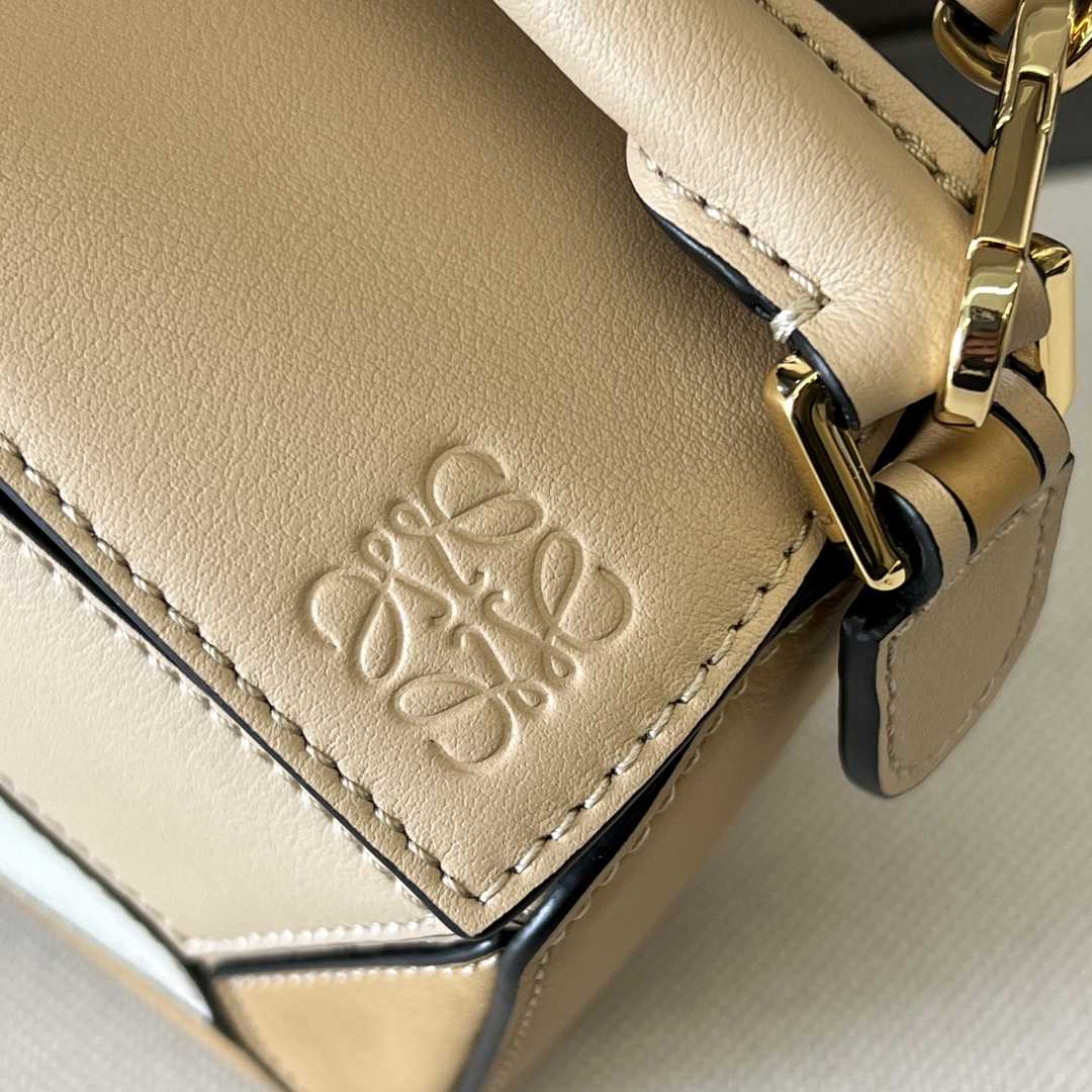 Loewe Mini Puzzle Bag In Classic Calfskin - DesignerGu