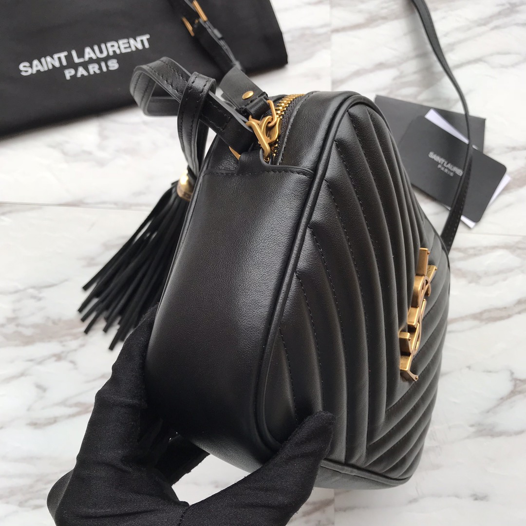 Saint Laurent Lou Matelassé Leather Camera Bag(23x16x6cm) - DesignerGu