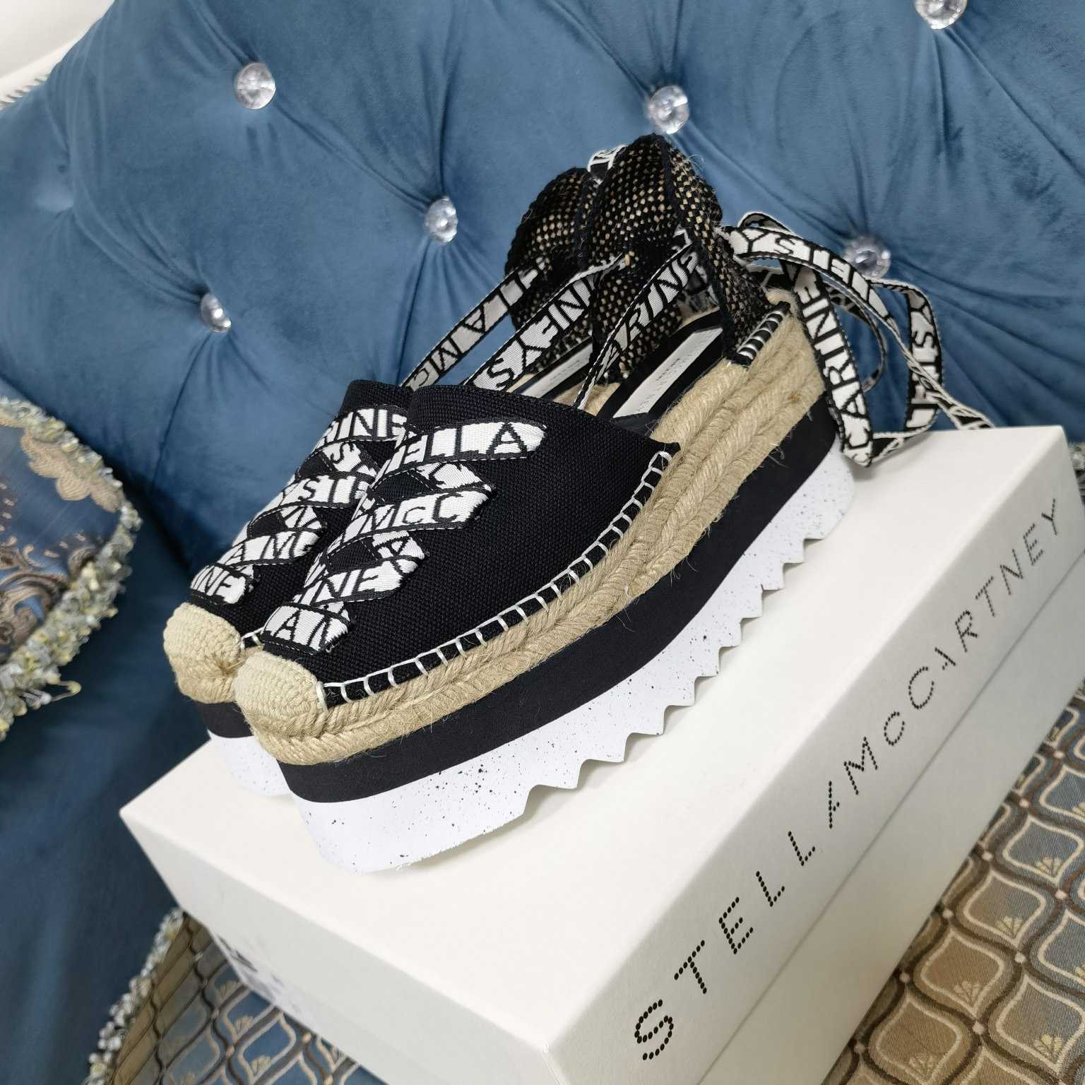 Stella Mccartney Gaia Platform Espadrilles - DesignerGu