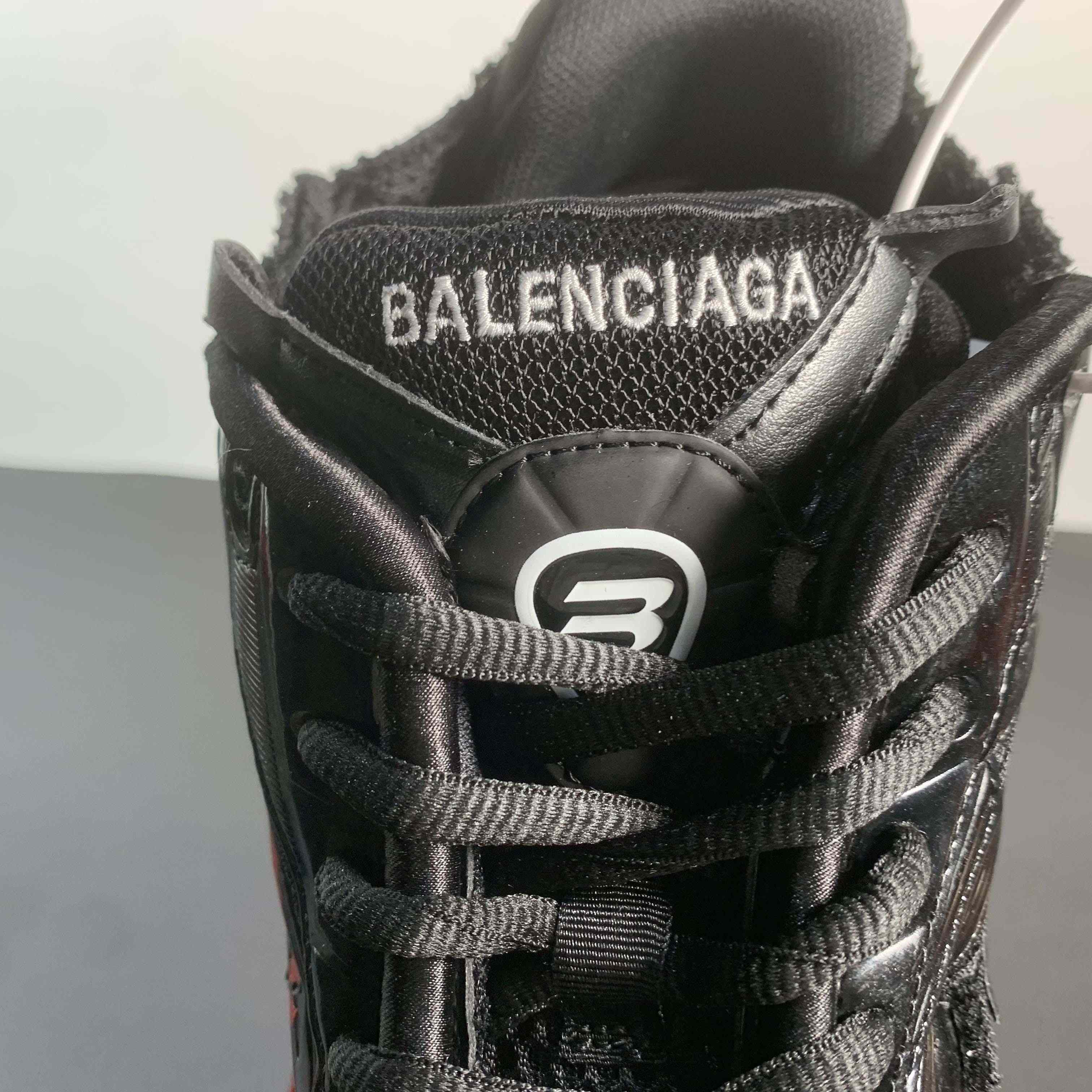 Balenciaga Runner Graffiti Sneaker In Black - DesignerGu