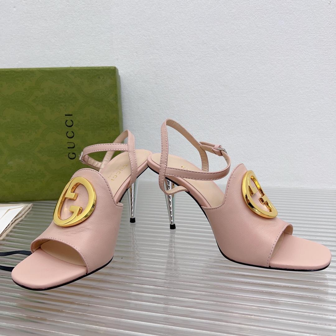 Gucci Blondie Heeled Sandal - DesignerGu