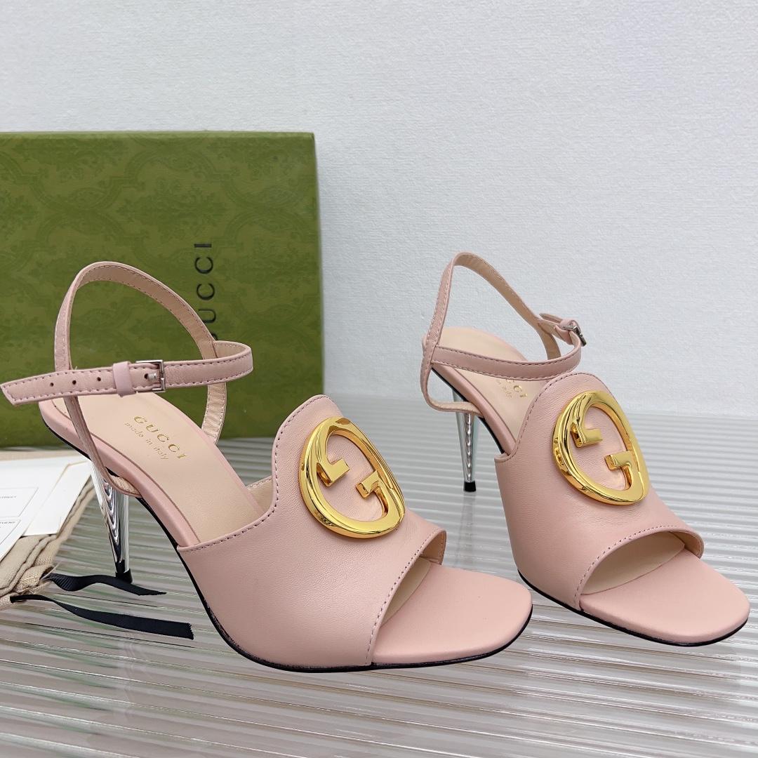 Gucci Blondie Heeled Sandal - DesignerGu