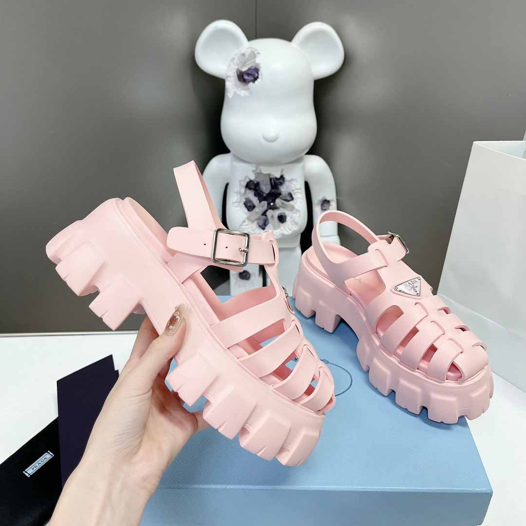 Prada Foam Rubber Sandals - DesignerGu