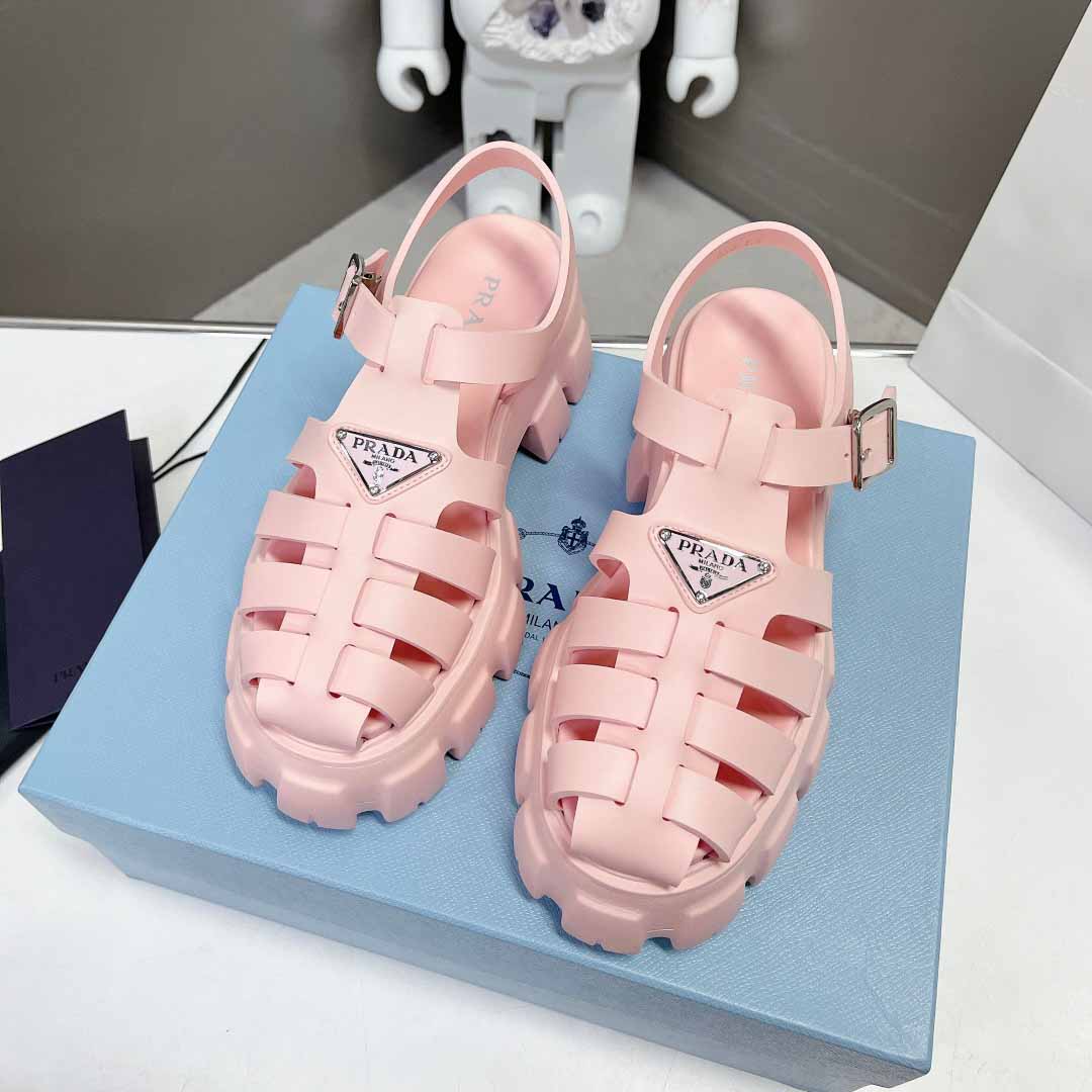 Prada Foam Rubber Sandals - DesignerGu