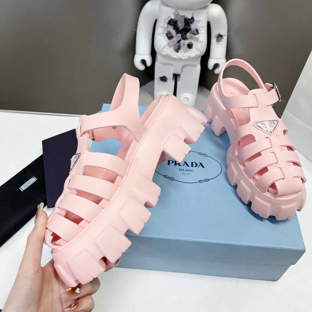 Prada Foam Rubber Sandals - DesignerGu