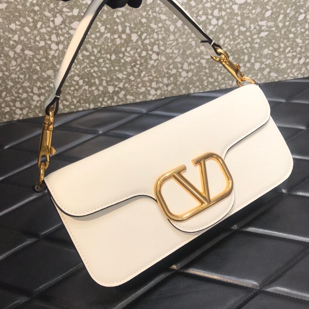 Valenti Locò Calfskin Shoulder Bag - DesignerGu