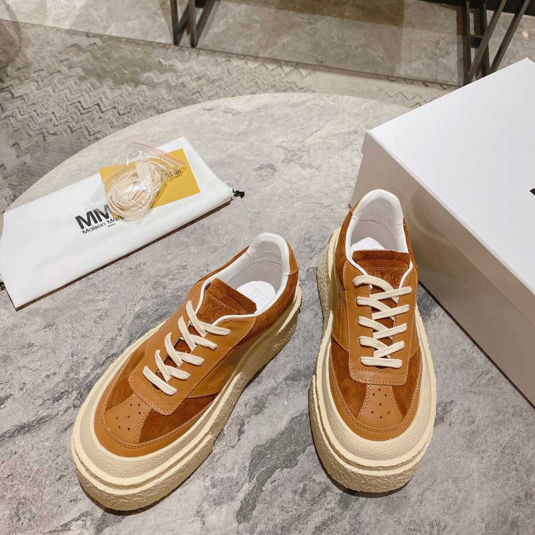 Maison Margiela Panelled Low-Top Sneakers - DesignerGu