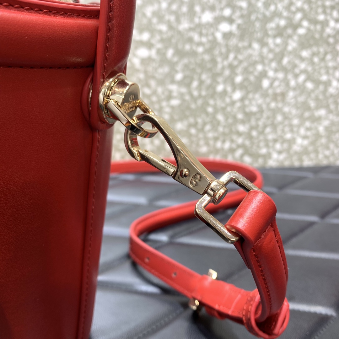 Valenti Le Cinquième Toile Iconographe Bucket Bag - DesignerGu