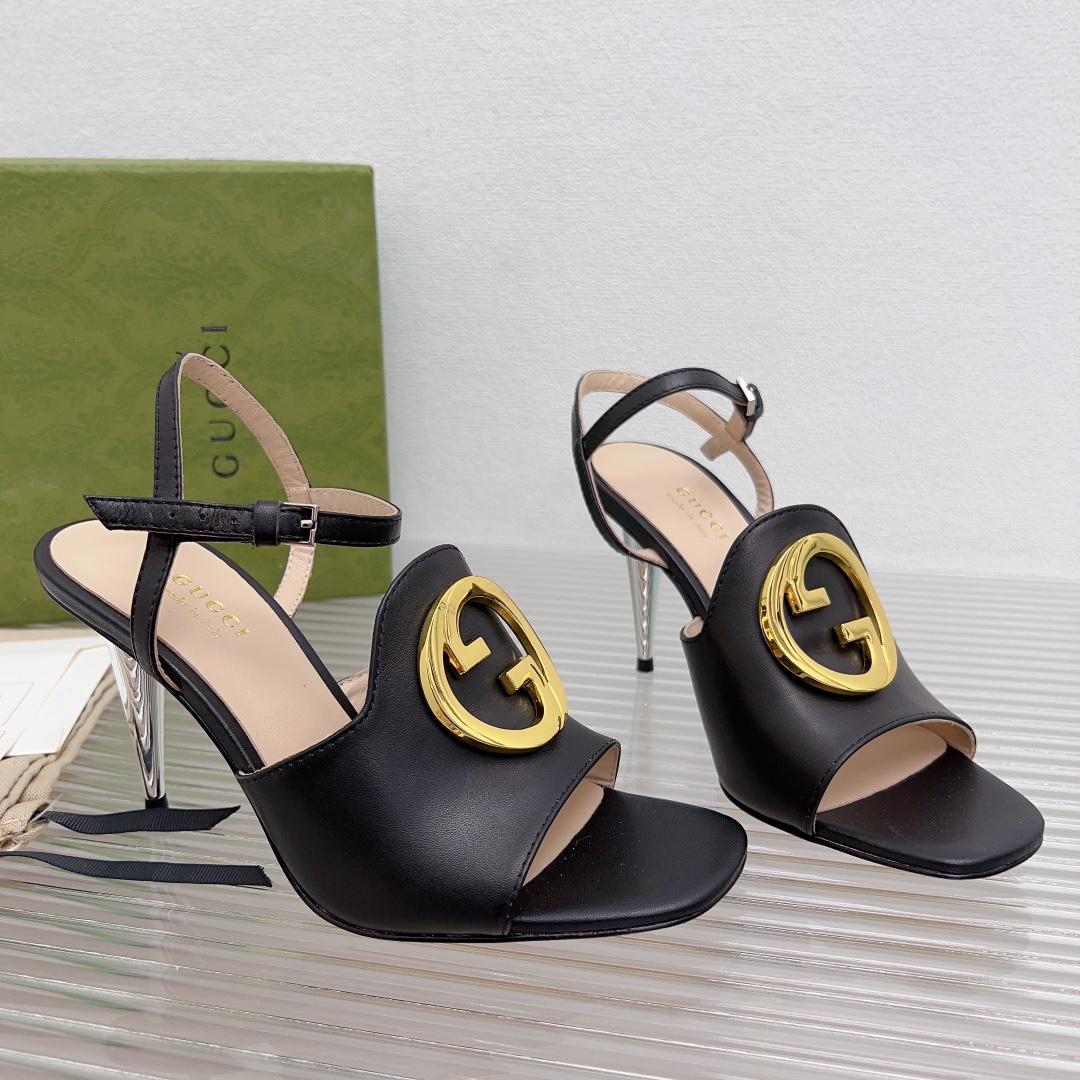 Gucci Blondie Heeled Sandal - DesignerGu