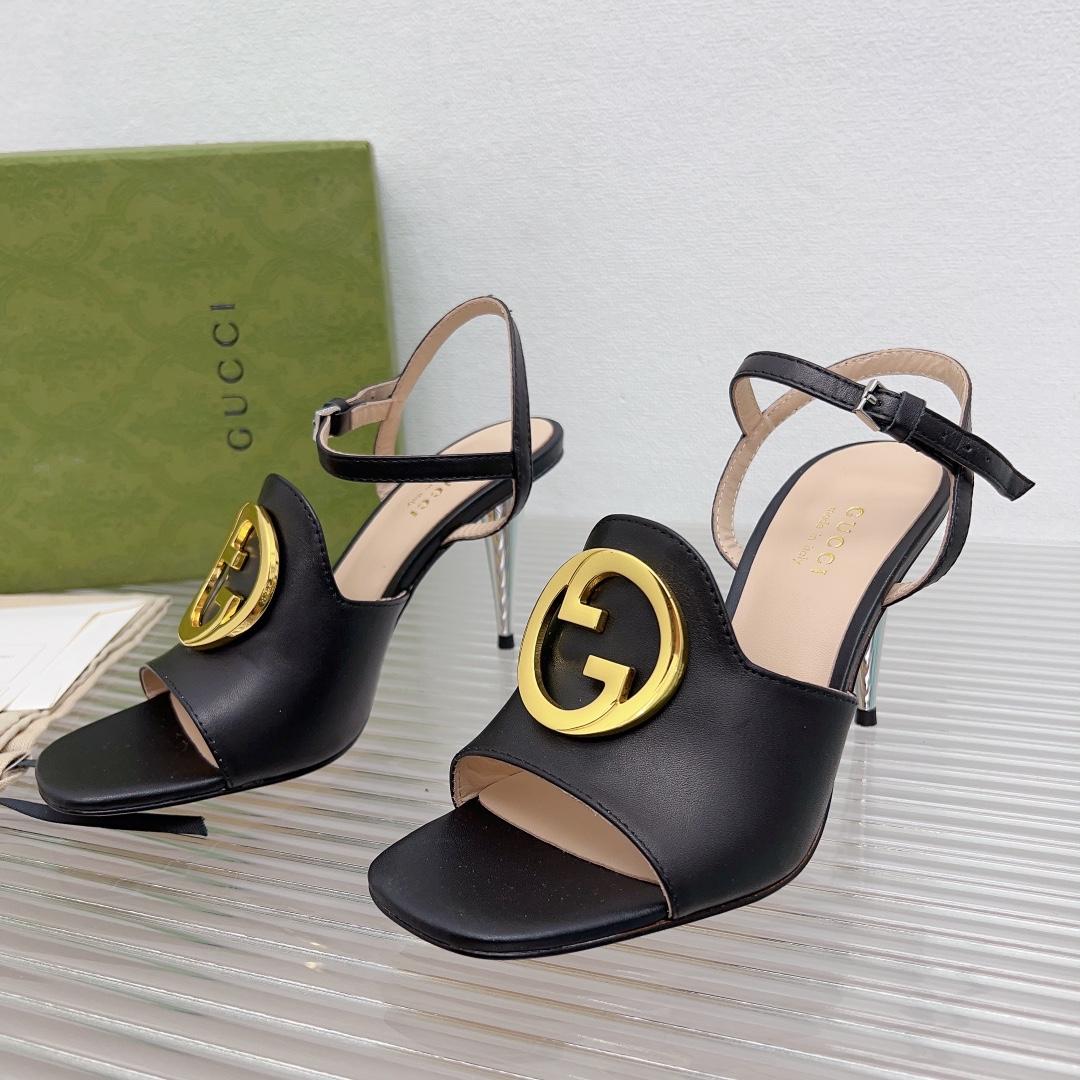 Gucci Blondie Heeled Sandal - DesignerGu