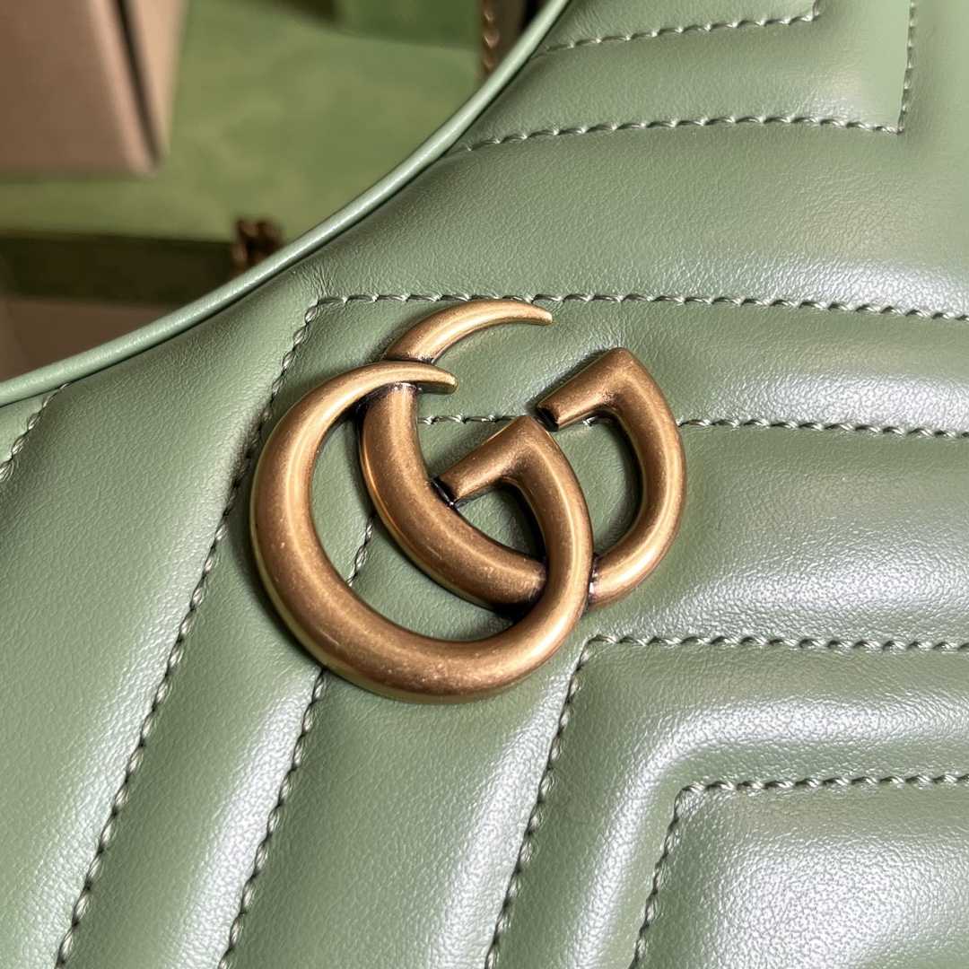 Gucci GG Marmont Matelassé Mini Bag(21.5-11-5cm) - DesignerGu