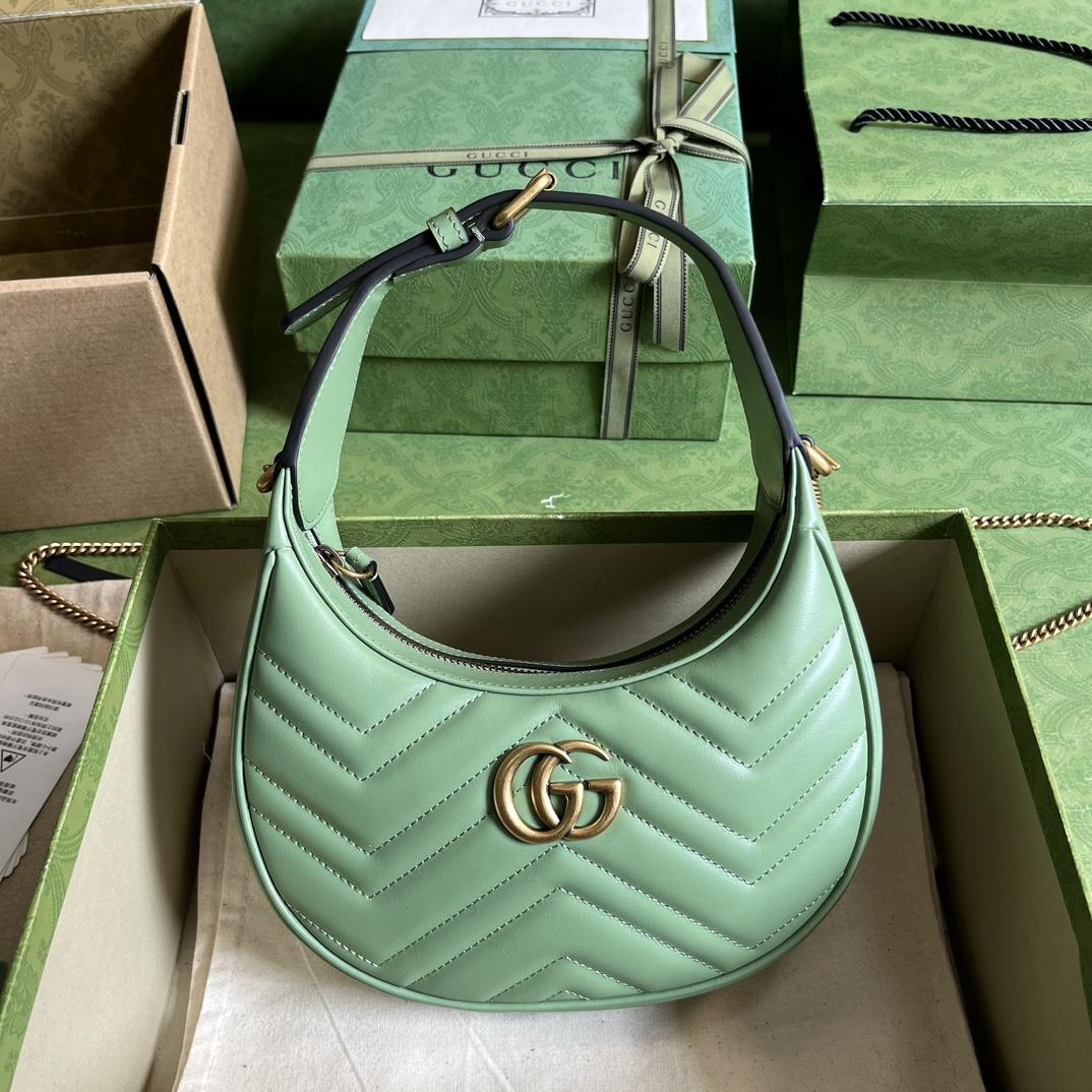 Gucci GG Marmont Matelassé Mini Bag(21.5-11-5cm) - DesignerGu