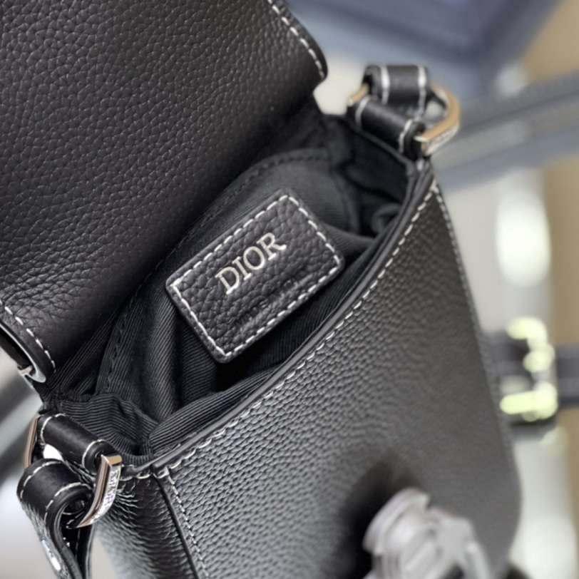 Dior Saddle Vertical Pouch With Strap  - DesignerGu