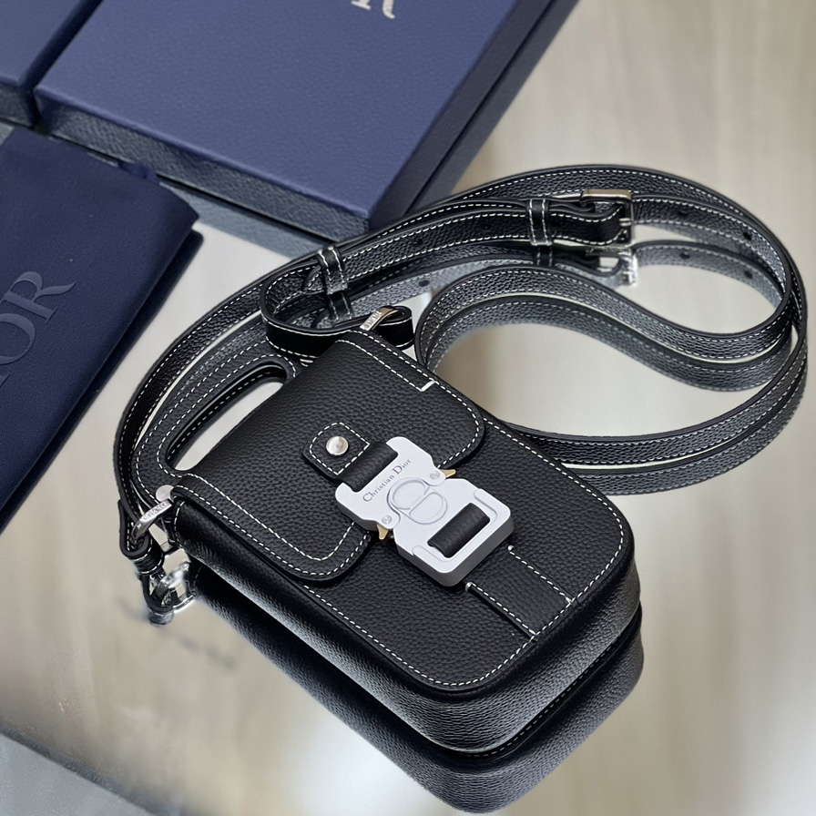 Dior Saddle Vertical Pouch With Strap  - DesignerGu