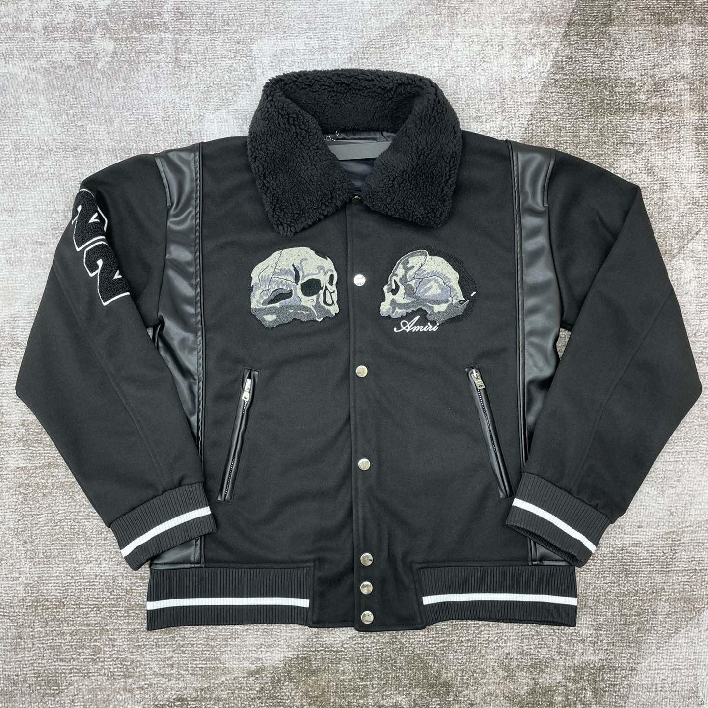 Amiri Wes Lang Amiri Skull Varsity - DesignerGu