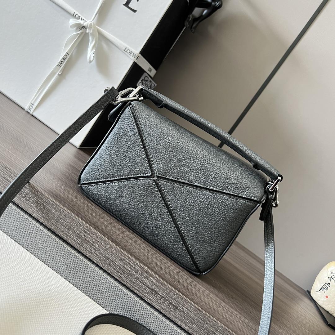 Loewe Small Puzzle Bag In Soft Grained Calfskin - DesignerGu