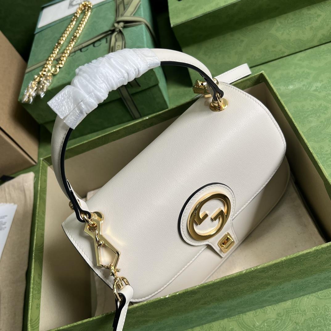 Gucci Blondie Top-Handle Bag(23-15-11cm) - DesignerGu