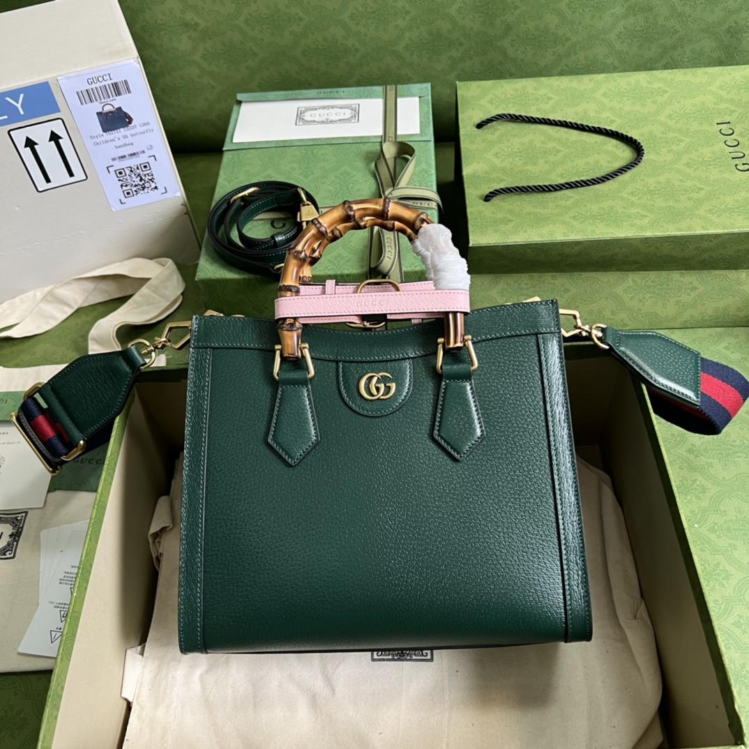 Gucci Diana Small Tote Bag(27-24-11cm) - DesignerGu