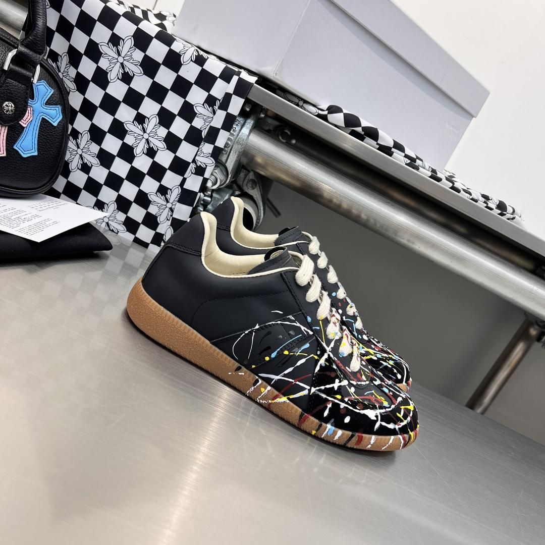 Maison Margiela Paint Replica Sneakers - DesignerGu