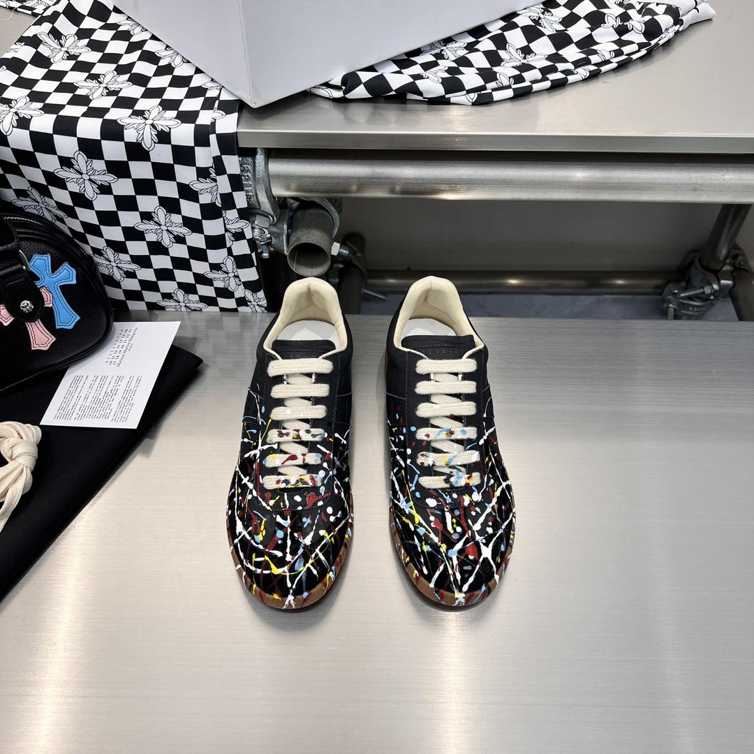 Maison Margiela Paint Replica Sneakers - DesignerGu