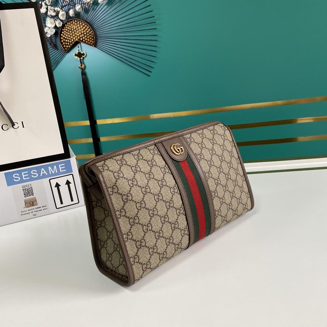 Gucci Ophidia GG Toiletry Case(28.5-18-9cm) - DesignerGu