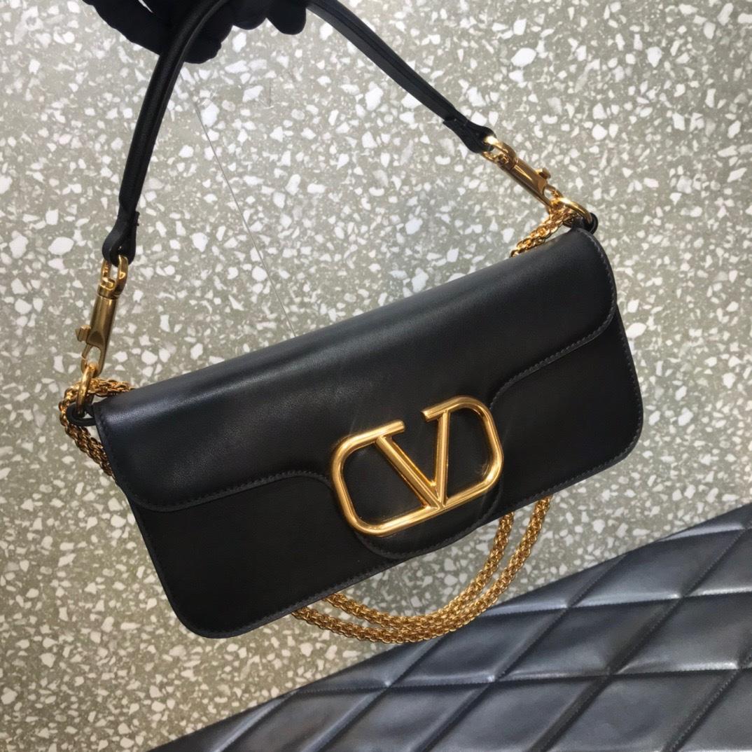 Valenti Locò Calfskin Shoulder Bag - DesignerGu