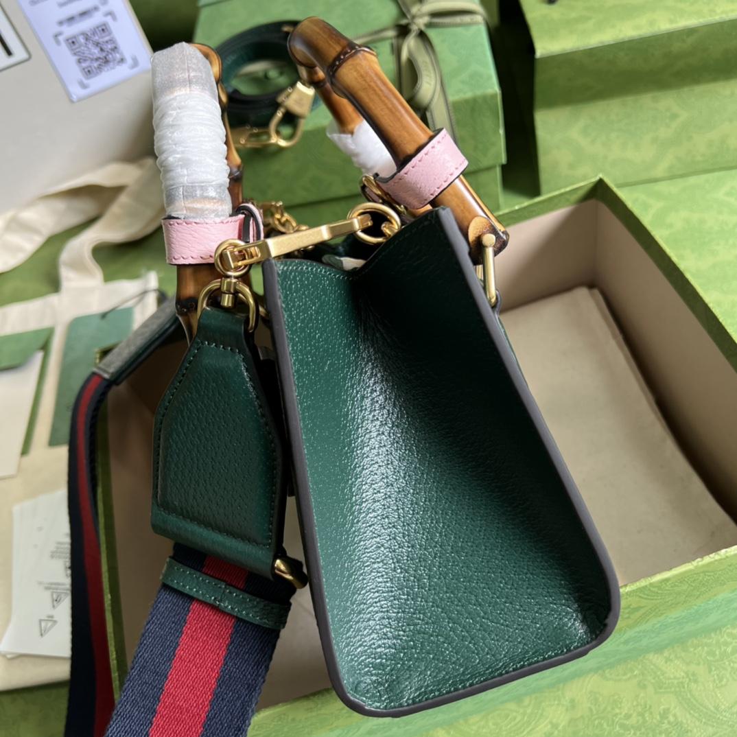 Gucci Diana Mini Tote Bag(20*16*10cm) - DesignerGu