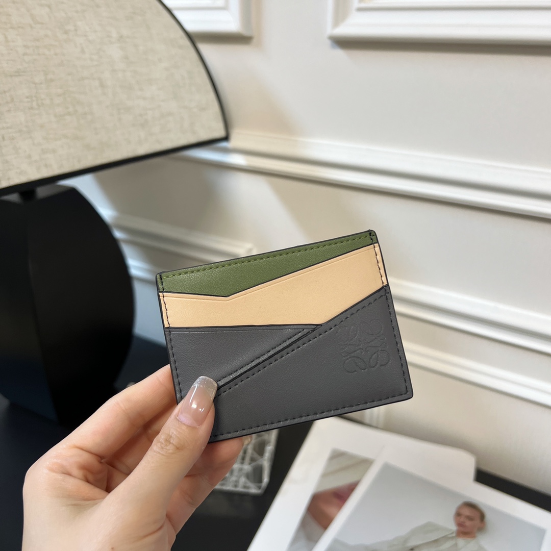 Loewe Puzzle Plain Cardholder (10x7.5cm) - DesignerGu