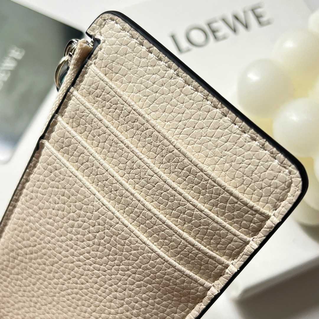 Loewe Coin Cardholder In Soft Grained Calfskin - DesignerGu