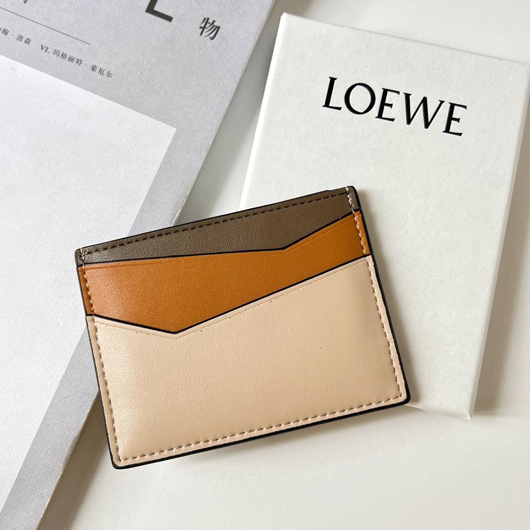 Loewe Puzzle Plain Cardholder (10x7.5cm) - DesignerGu