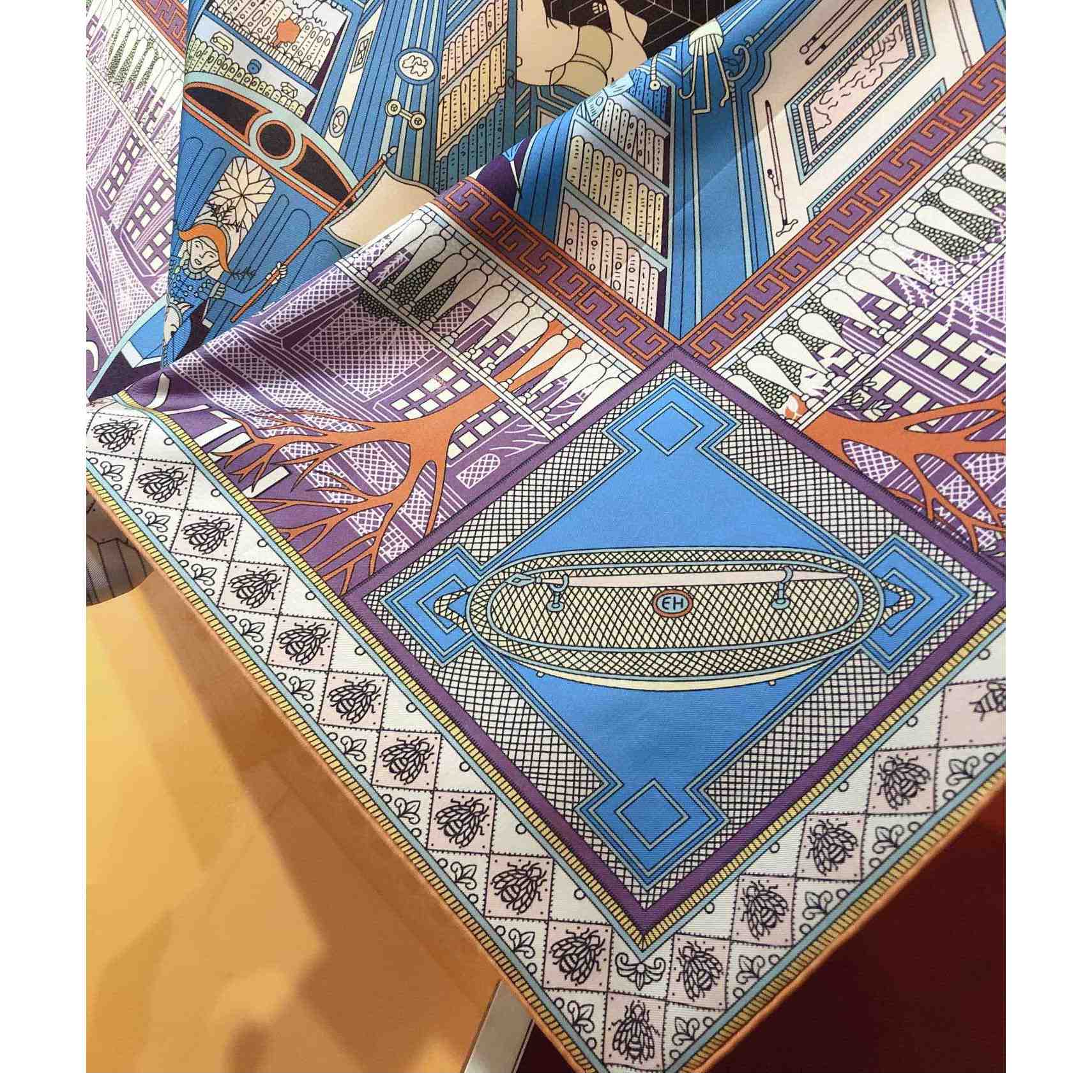 Hermes Objets De Curiosite Scarf 90 - DesignerGu