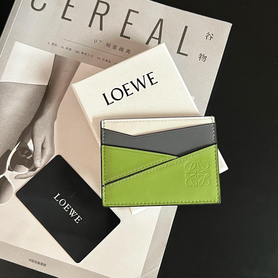 Loewe Puzzle Plain Cardholder (10x7.5cm) - DesignerGu