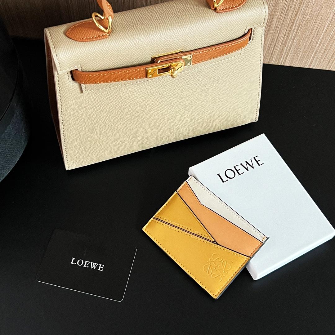 Loewe Puzzle Plain Cardholder (10x7.5cm) - DesignerGu