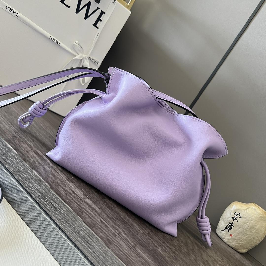 Loewe Mini Flamenco Clutch In Nappa Calfskin - DesignerGu