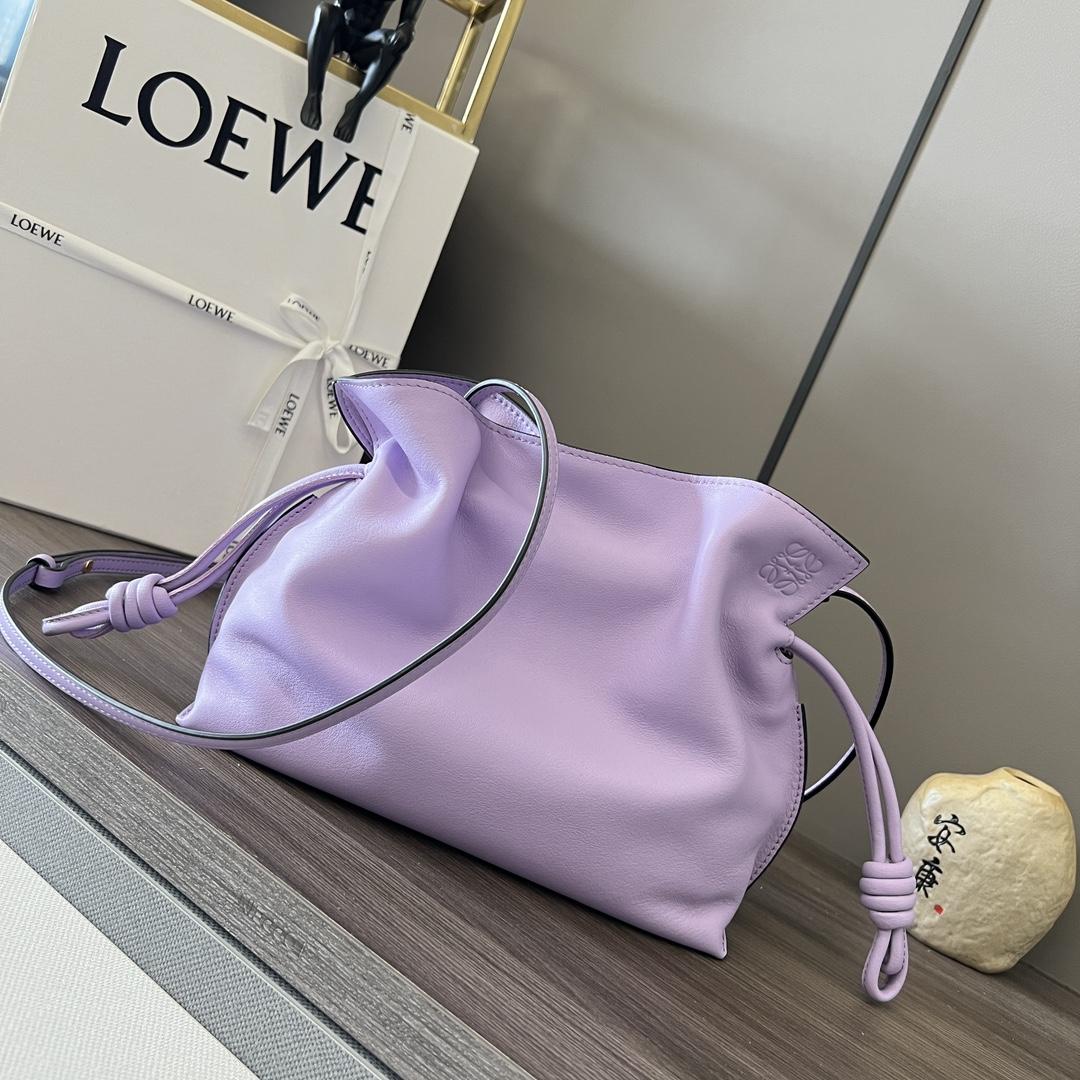 Loewe Mini Flamenco Clutch In Nappa Calfskin - DesignerGu