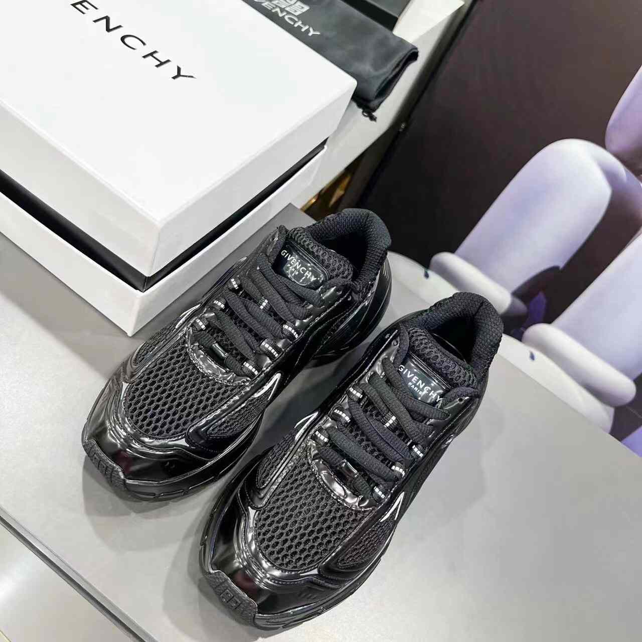 Givenchy TK-MX Runner Sneakers In Mesh - DesignerGu