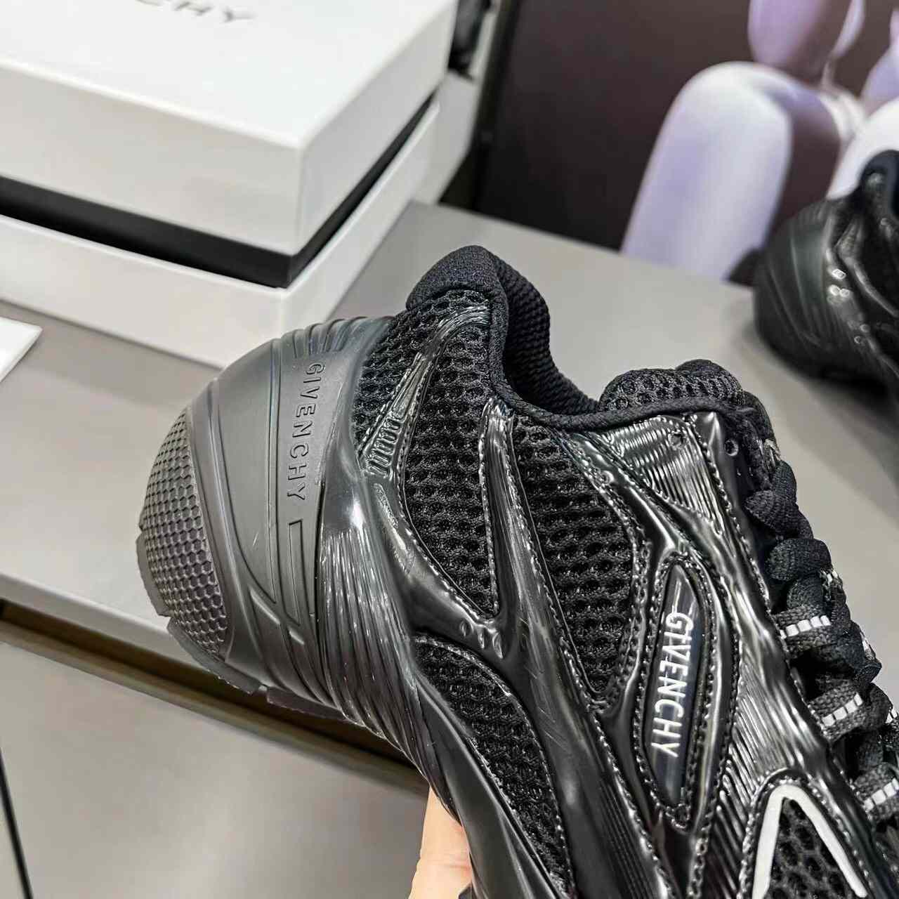 Givenchy TK-MX Runner Sneakers In Mesh - DesignerGu