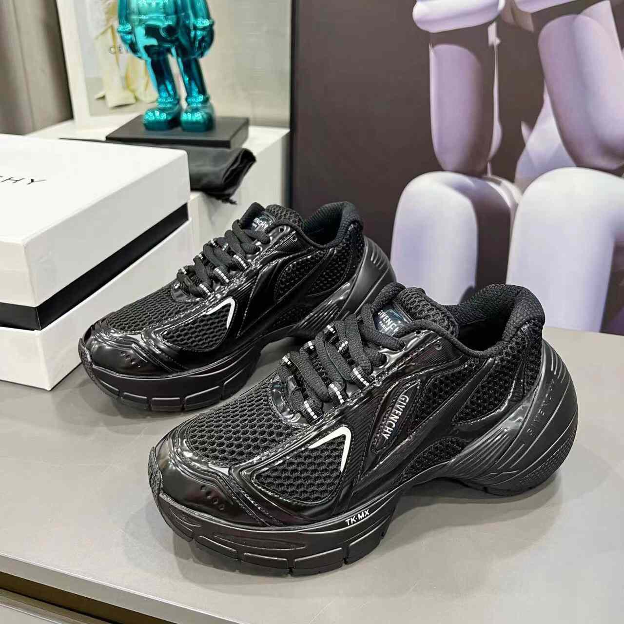 Givenchy TK-MX Runner Sneakers In Mesh - DesignerGu